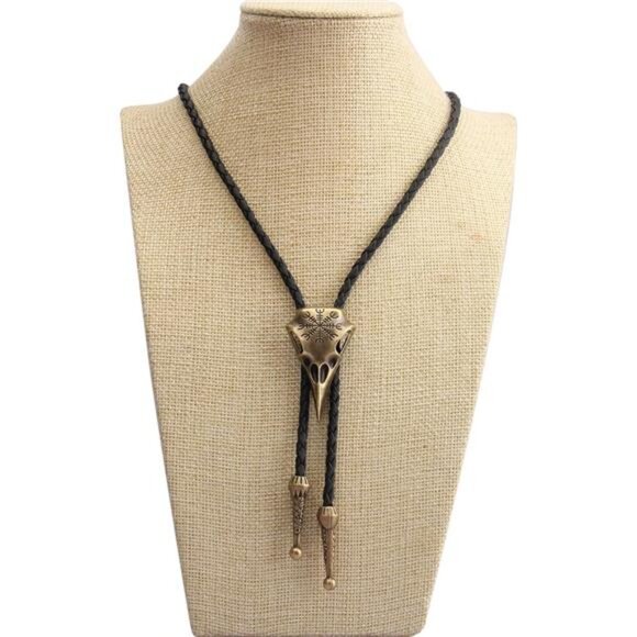 Western Cowboy Bolo Tie for Men 07 - Picture 6 of 6
